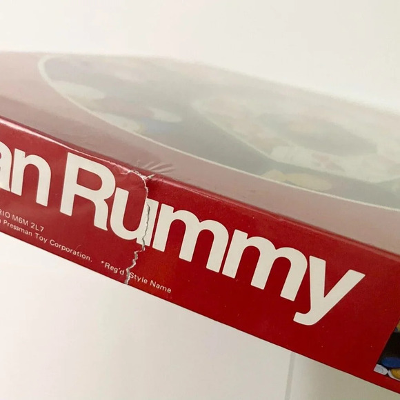 Michigan Rummy Board Game Classic Gin Rummy Game Tray Playtoy Damaged Box - Picture 15 of 16